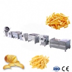 Semi-Automatic Frozen French Fries Chips Production Line